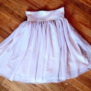 Forever 21 Blush Pink Skirt with sequence.